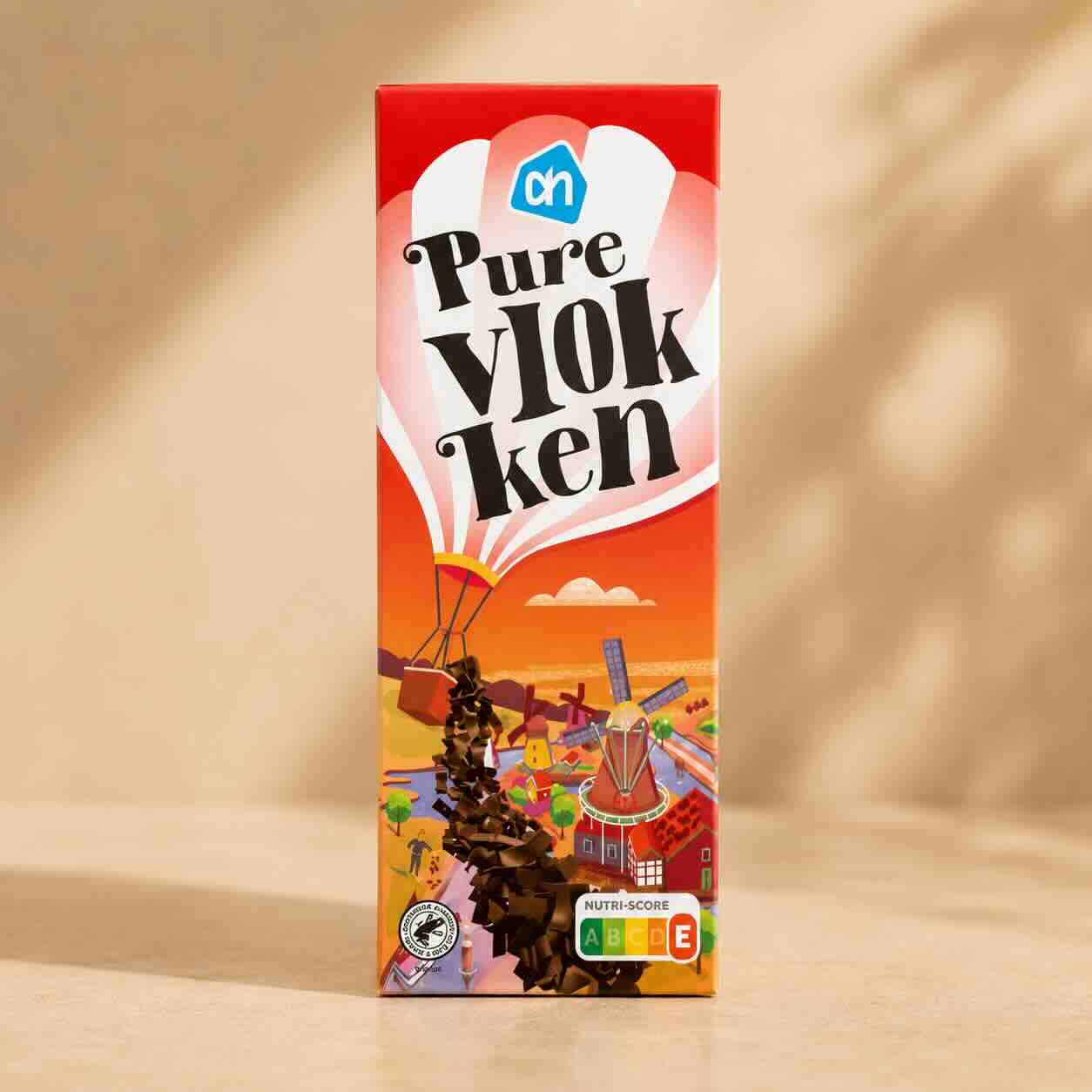 Chocoladevlokken Puur 