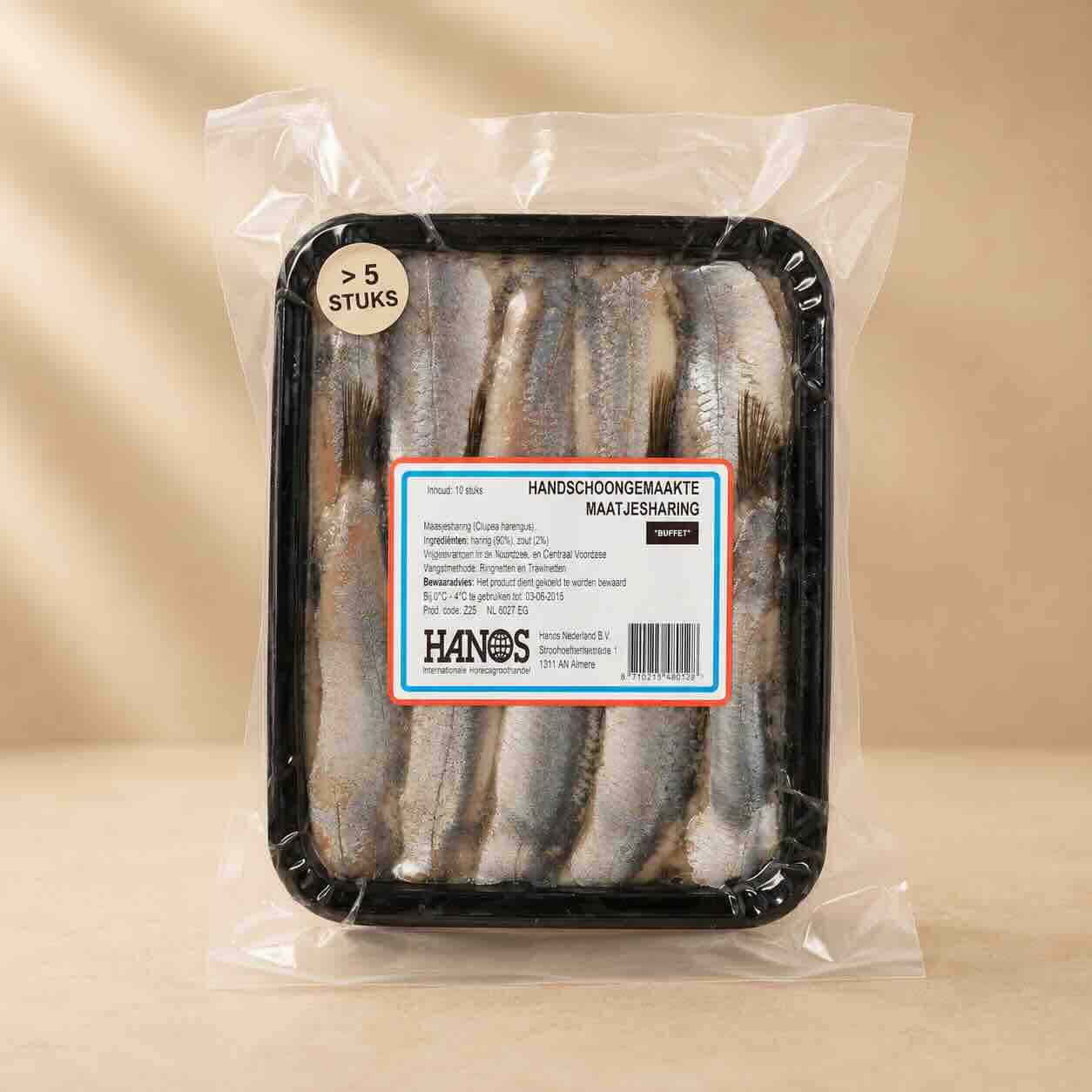 Zoute haring 5 stuks