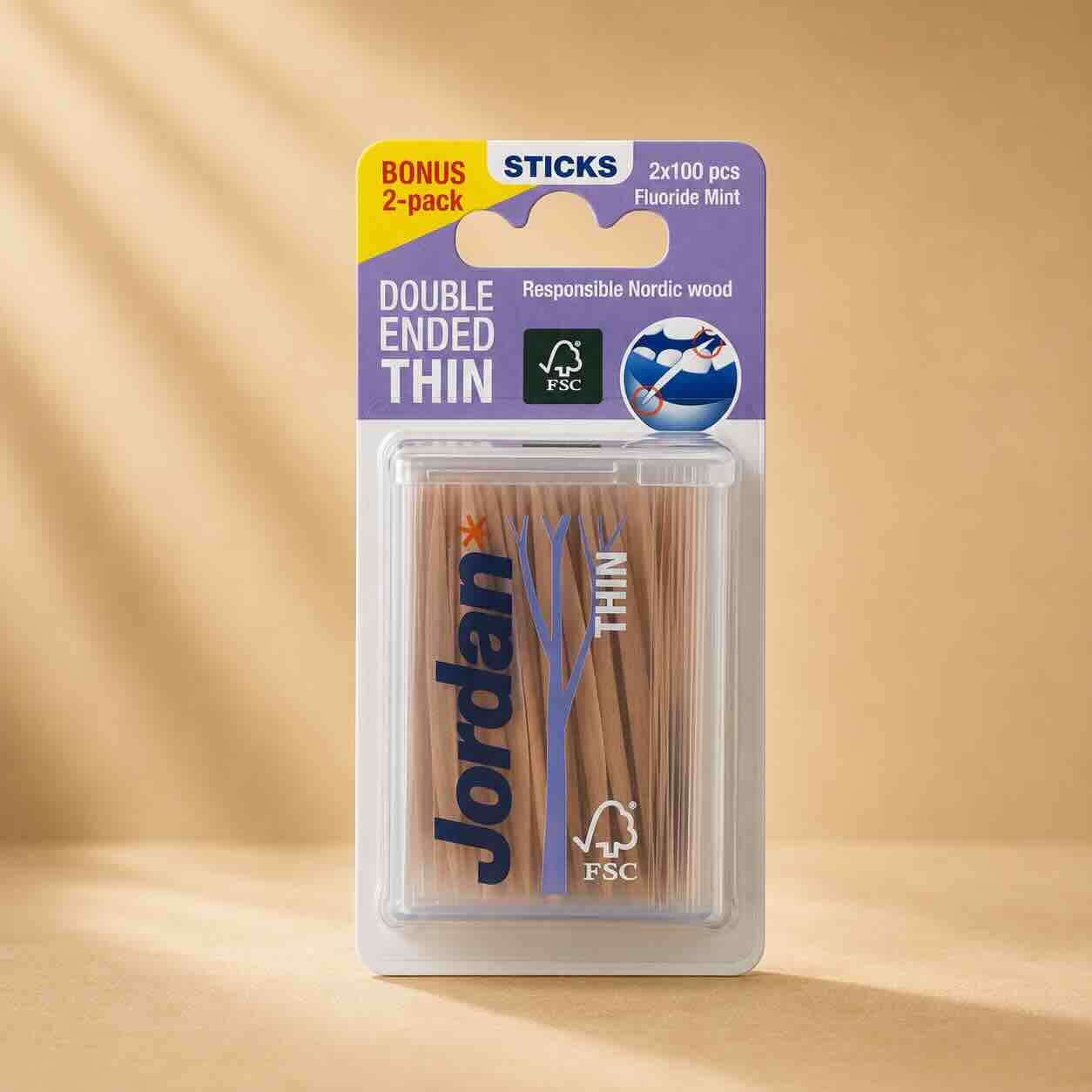 Tandenstokers thin 200 stuks