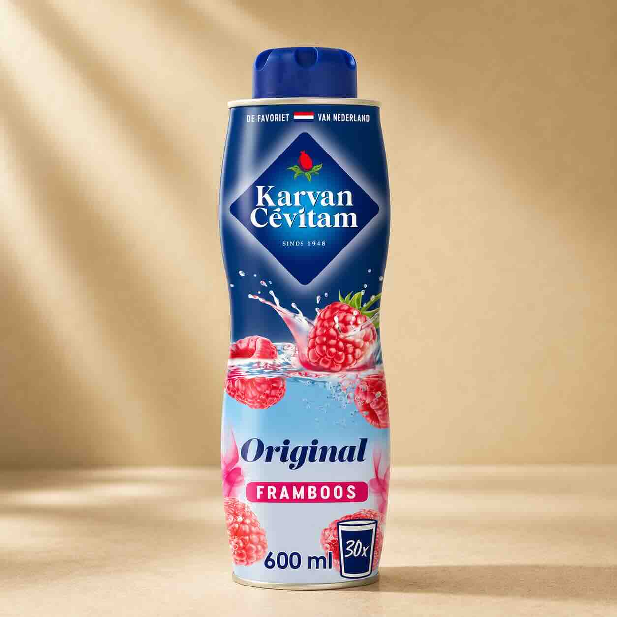 Karvan Cévitam Framboos 600 ml