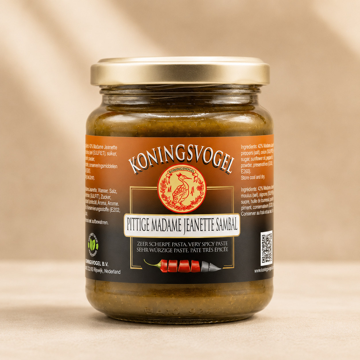 Sambal Madame Jeanette 280 g
