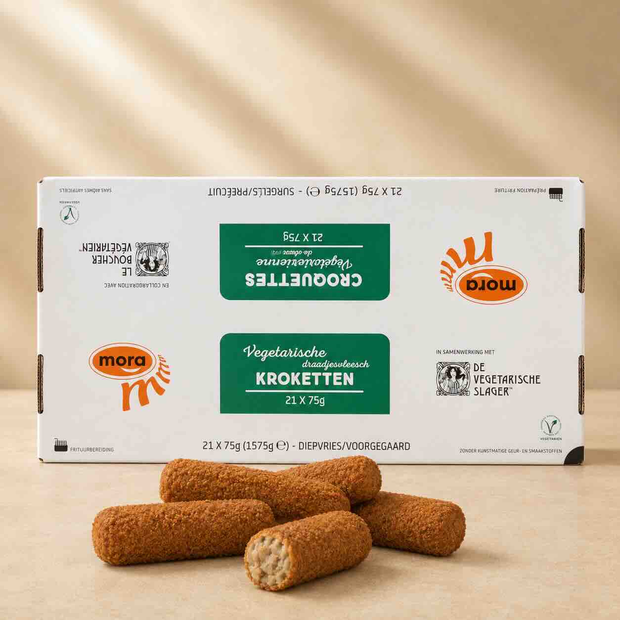 Vegetarische kroketten 10 stuks
