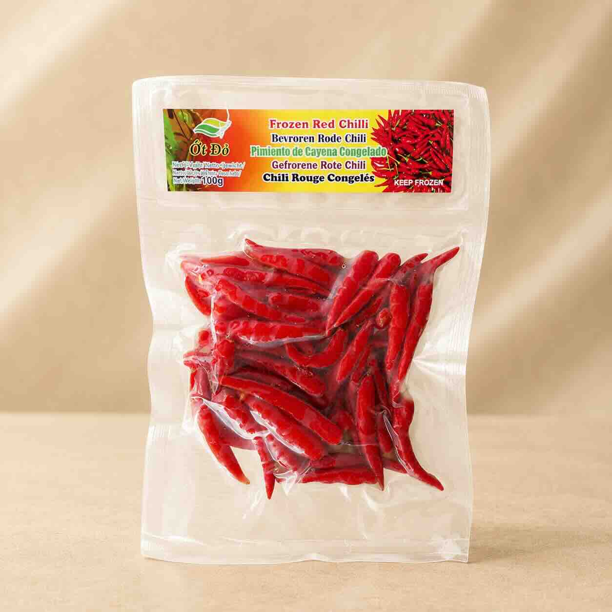 Rode pepers 100 g